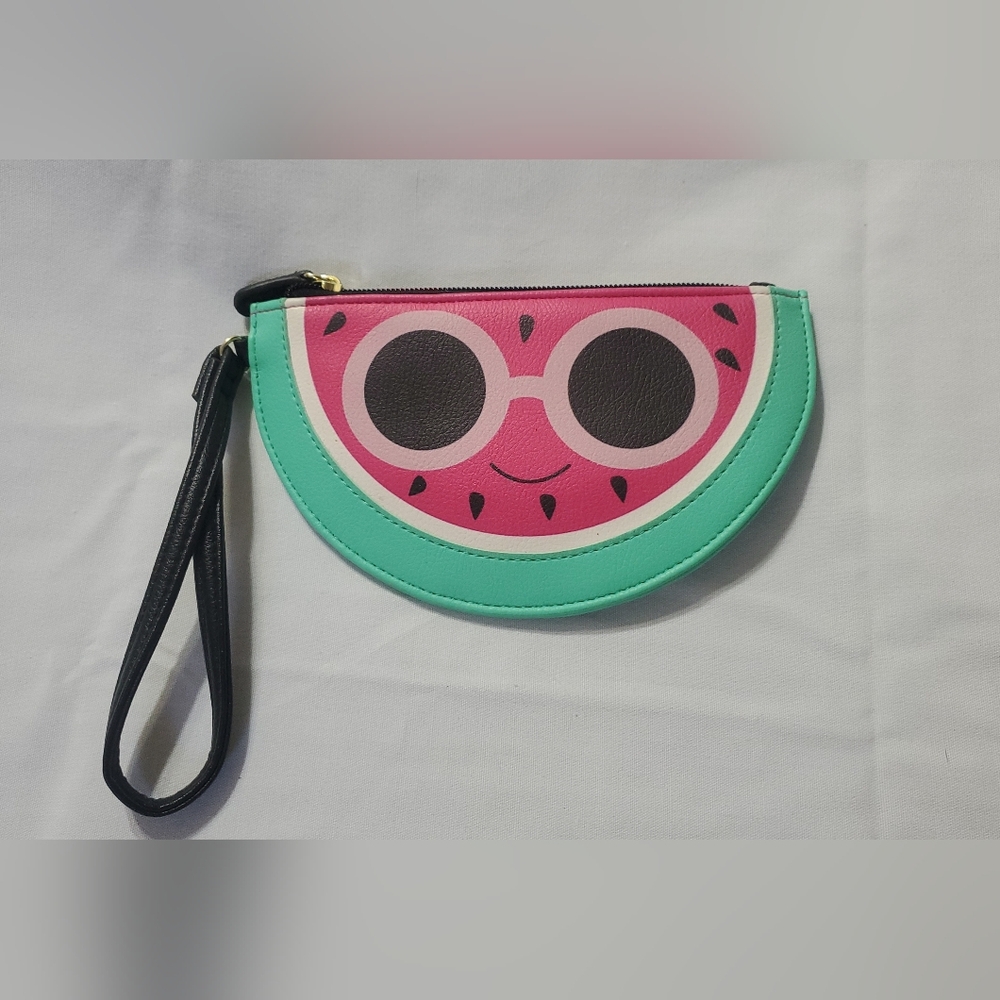 watermelon slice face purse crossbody